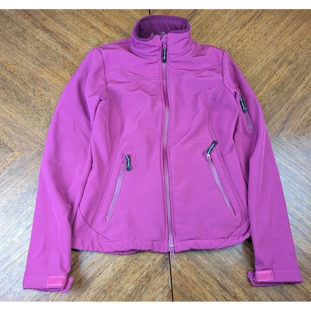 Roper Soft Shell Jacket Pink Womens Size Medium Style 03-098-0780-1673